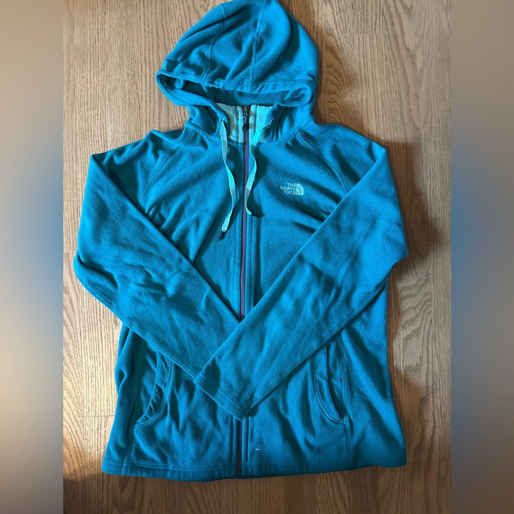 The North Face Fleece Zip Up Jacket - Size Large